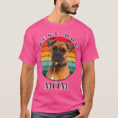 Beste Hond Mam Boxer T-shirt (Voorkant)