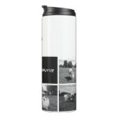 Beste Hond Mam | Fotocollage | Pawsitive Pawsome Thermosbeker (Geroteerd rechts)