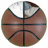 Beste Hond Mam: Gepersonaliseerde Hond Foto Moeder Basketbal (Rechts)