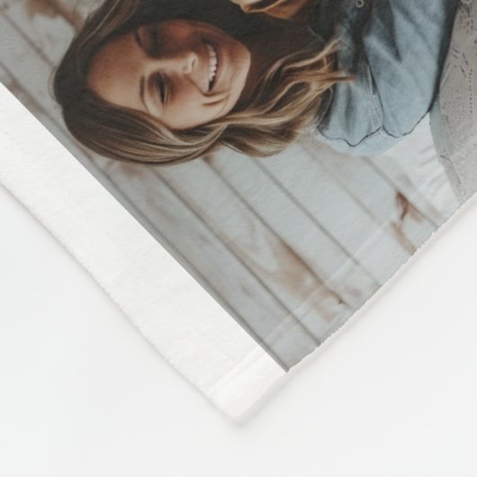 Beste Hond Mam: Gepersonaliseerde Hond Foto Moeder Fleece Deken (Hoek)