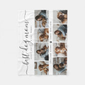 Beste Hond Mam: Gepersonaliseerde Hond Foto Moeder Fleece Deken (Voorkant)