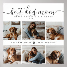 Beste Hond Mam: Gepersonaliseerde Hond Foto Moeder