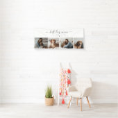 Beste Hond Mam: Gepersonaliseerde Hond Foto Moeder Spandoek (Insitu)