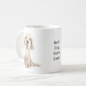 Beste Hond Mam, Labradoodle/Cockapoo Mok (Voorkant links)