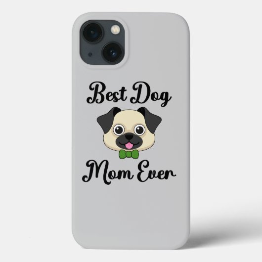 Beste hond Mam ooit Case-Mate iPhone Case (Achterkant)