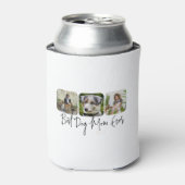 Beste Hond Mam Ooit - Custom 3-Photo Collage Blikjeskoeler (Blikje Voorkant)