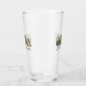 Beste Hond Mam Ooit - Custom 3-Photo Collage Glas (Rechts)