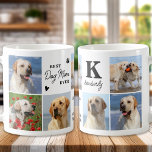 Beste HOND MAM Ooit Custom Modern 7 Fotocollage Koffiemok<br><div class="desc">Introductie van onze moderne en stijlvolle Dog Mom mok, het perfecte cadeau voor elk hondenliefhebber! Deze chique mok heeft een moderne aangepaste fotocollage en de gepersonaliseerde boodschap om je liefde voor je harige vriend te shows. Als een hond moeder is er niets beter dan knuffelen met je puppy en een...</div>