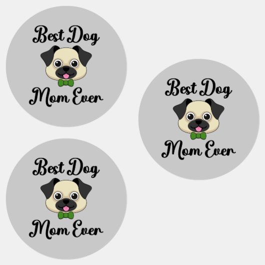 Beste hond Mam ooit Labels (Groep)