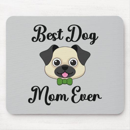 Beste hond Mam ooit Muismat (Voorkant)