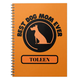Beste hond Mam ooit op maat Notitieboek