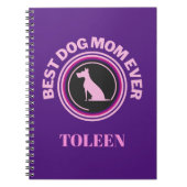 Beste hond Mam ooit op maat Notitieboek (Voorkant)