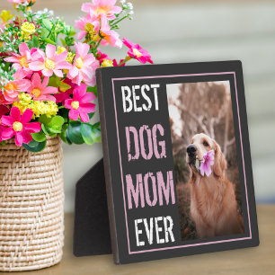 Beste Hond Mam Ooit Pet Foto Happy Moederdag Fotoplaat
