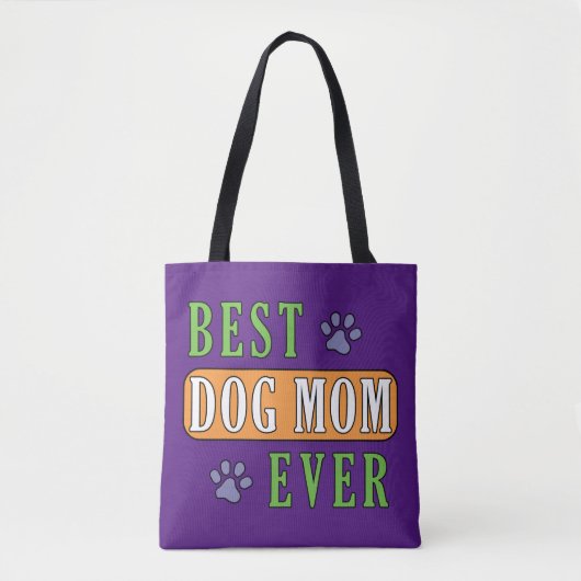Beste hond Mam ooit Tote Bag (Voorkant)
