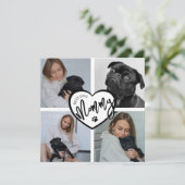 Beste hond mama | Fotocollage (Staand voorkant)