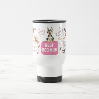 Beste hond mama reisbeker
