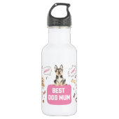 Beste hond mama waterfles  (Voorkant)