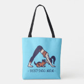 BESTE HOND MAMA YOGA TOTE BAG (Achterkant)