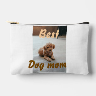 Beste hond-moeder bruine poedel huisdier hond kat  etui