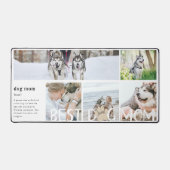 Beste hond-moeder definitie | Vijf foto Bureaumat (Voorkant)