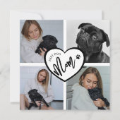 Beste Hond Moeder | Foto Collage (Voorkant)