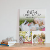 Beste Hond Moeder Foto Collage Plaquette Fotoplaat
