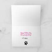 Beste Hond Moeder Foto Moederdag Kaart (Binnen)