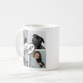 Beste hond-moeder | Fotocollage Koffiemok (Voorkant links)