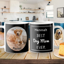 Beste hond-moeder gepersonaliseerde huisdier foto 