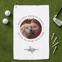 Beste hond-moeder in Texas gepersonaliseerde foto