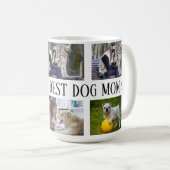 Beste hond-moeder mok van de wereld, gepersonalise (Voorkant rechts)