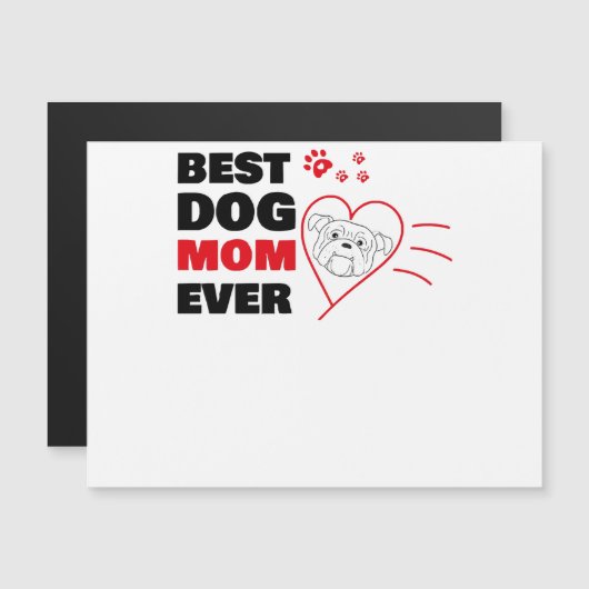 Beste hond moeder ooit (Voorkant / Achterkant)