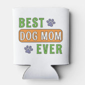 Beste hond-moeder ooit    blikjeskoeler (Achterkant)