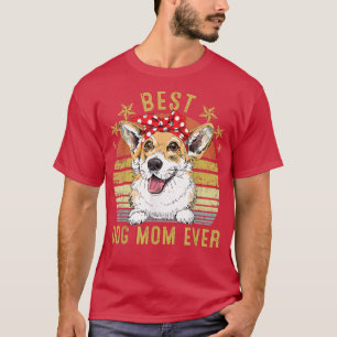 Beste hond Moeder Ooit Corgi Moederdag T-Shirt