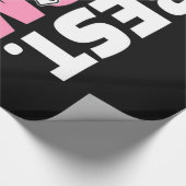 Beste Hond Moeder Ooit Engels Bulldog Lover Gift Cadeaupapier (Hoek)