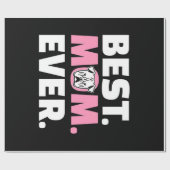 Beste Hond Moeder Ooit Engels Bulldog Lover Gift Cadeaupapier (Vlak)