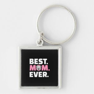 Beste Hond Moeder Ooit Engels Bulldog Lover Sleutelhanger