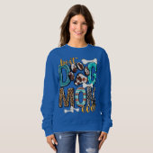 Beste Hond Moeder Ooit Fancy Dier Print Vrouwen Trui (Voorkant volledig)