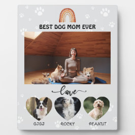 Beste hond moeder ooit feest fotoplaat