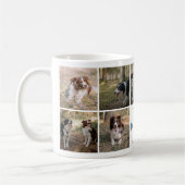 Beste hond-moeder ooit foto-collage koffiemok (Links)
