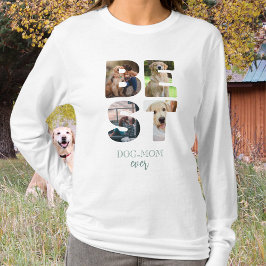 Beste Hond Moeder Ooit Foto Moederdag Cadeau T-shirt