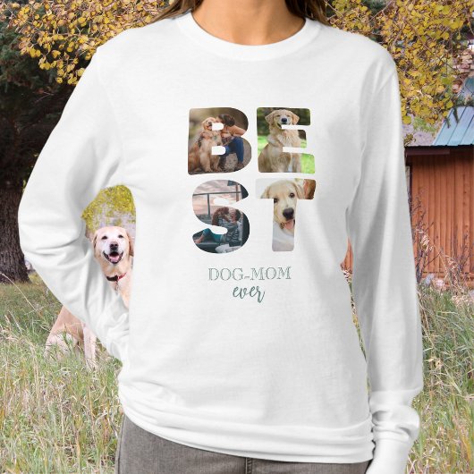 Beste Hond Moeder Ooit Foto Moederdag Gift T-shirt