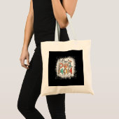 Beste hond-moeder ooit gebleekte Moederdag moeder Tote Bag (Voorkant (product))