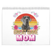 beste hond moeder ooit geweldig dane griep overdag kalender (Hoes)