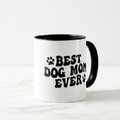 Beste Hond Moeder Ooit Goldendoodle Hond Gepersona Mok (Voorkant rechts)