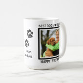 Beste Hond Moeder Ooit - Happy Birthday - Schattig Koffiemok (Voorkant rechts)