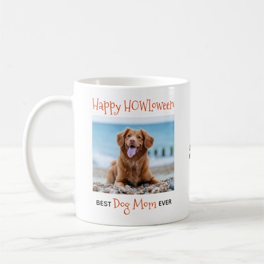 Beste Hond Moeder Ooit - Happy HOWLoween Leuk Huis Koffiemok (Links)