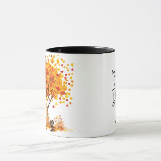 Beste Hond Moeder ooit Herfst, Dachshund Mok (Midden)