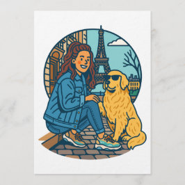 Beste hond-moeder ooit in Parijs Kaart