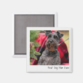 Beste Hond Moeder Ooit Instant Camera Foto Aangepa Magneet (Voorkant / Achterkant)